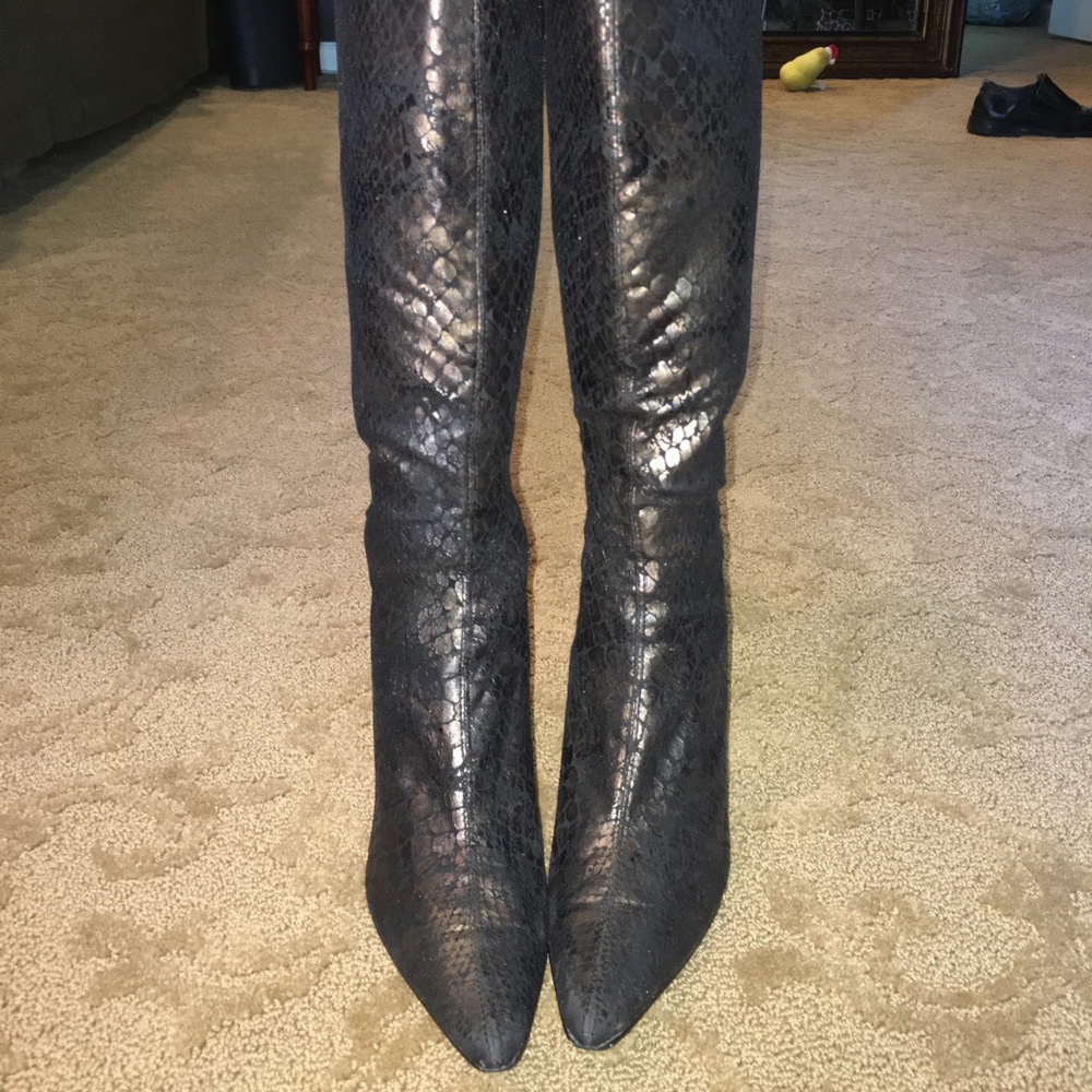 Impo Snakeskin Boots